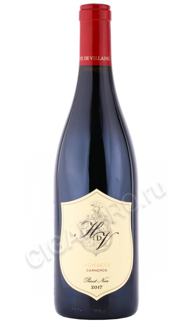 вино hyde de villaine ygnacia pinot noir 2017г 0.75л