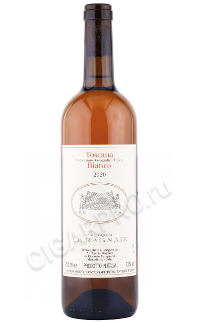 вино le ragnaie toscana bianco 0.75л