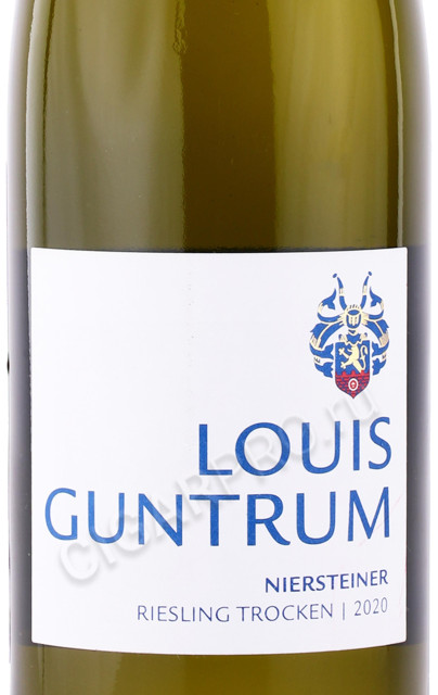 этикетка вино louis guntrum niersteiner riesling 0.75л