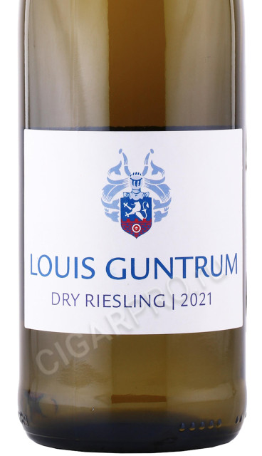 этикетка вино louis guntrum riesling 0.75л