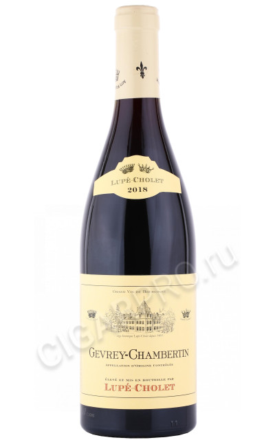 вино lupe cholet gevrey chambertin aoc 0.75л