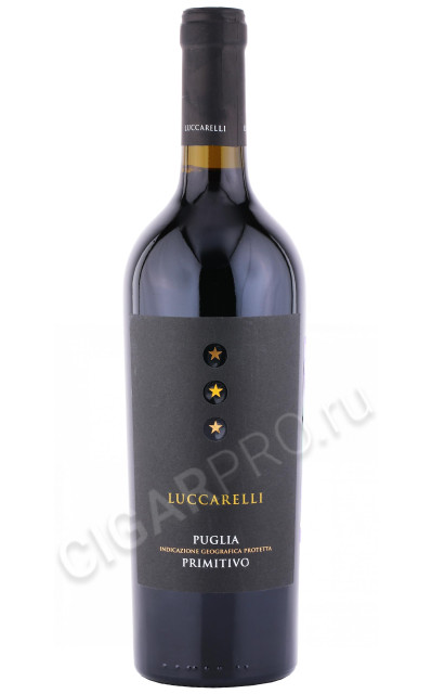 вино luсcarelli primitivo puglia 0.75л