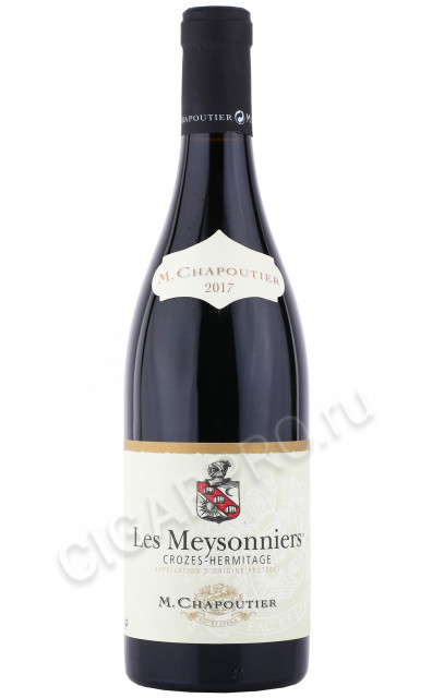 вино m chapoutier crozes hermitage les meysonniers 0.75л