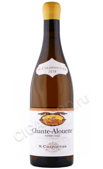 вино m chapoutier hermitage chante alouette aoc 0.75л