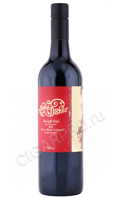 вино mollydooker two left feet shiraz cabernet merlot 0.75л