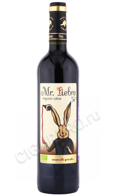 вино mr liebre tempranillo garnacha 0.75л