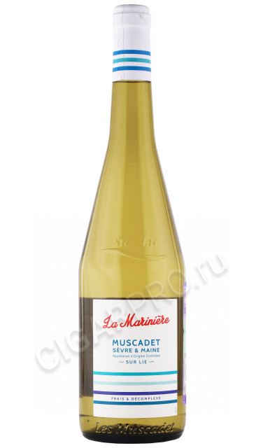 вино muscadet sevre et maine sur lie la mariniere 0.75л