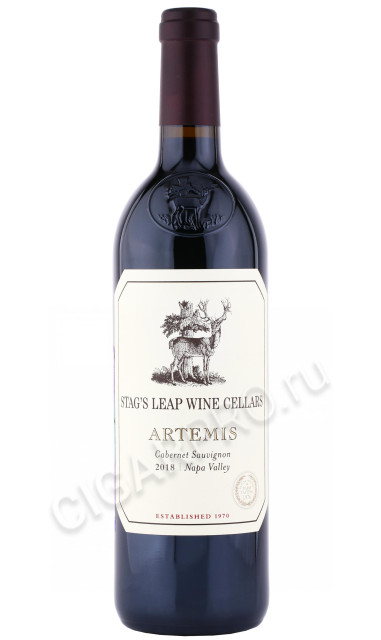 вино stags leap cellars artemis cabernet sauvignon 2018г 0.75л