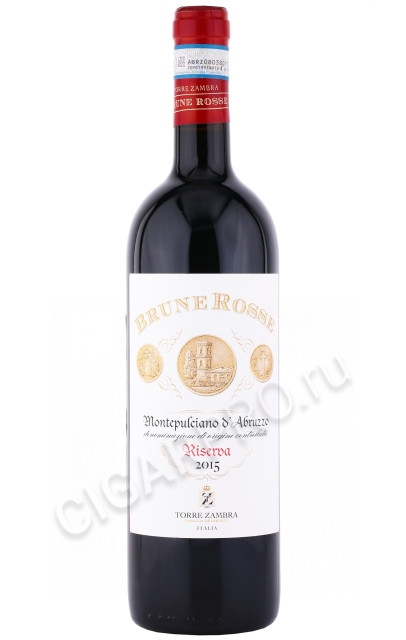 вино torre zambra brune rosse montepulciano d abruzzo doc 0.75л