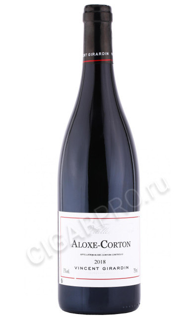 вино vincent girardin aloxe corton les vieilles vignes 0.75л