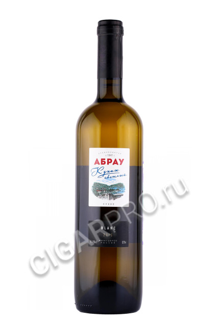 российское вино abrau blanc 2014 0.75л