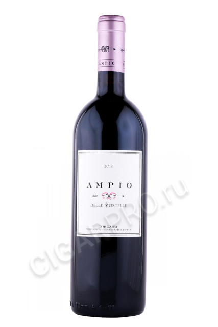 вино ampio delle mortelle toscana igt 2016 0.75л