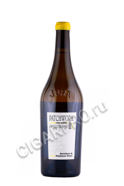 вино benedicte stephane tissot patchwork chardonnay 0.75л