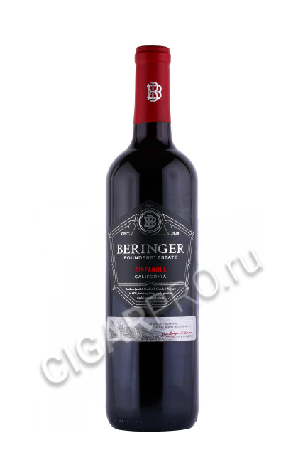 вино beringer founders estate zinfandel 0.75л