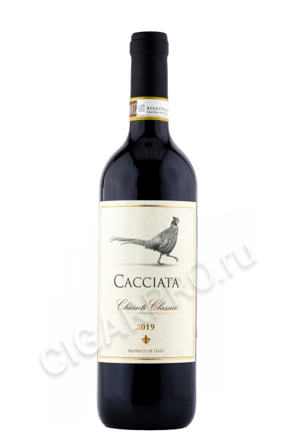 вино cacciata chianti classico 0.75л