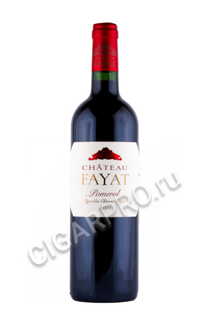 французское вино chateau fayat pomerol 0.75л