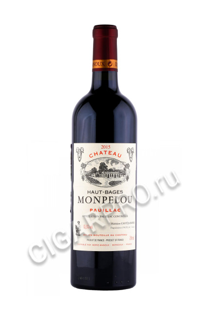 французское вино chateau haut-bages monpelou pauillac 0.75л