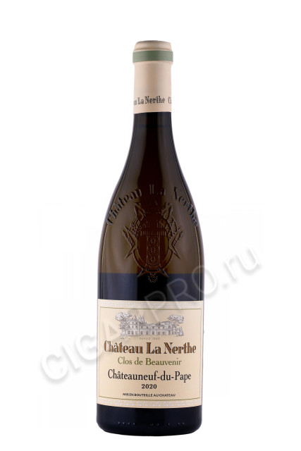 вино chateau la nerthe chateauneuf du pape clos de beauvenir 2020г 0.75л