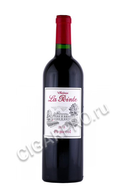 вино chateau la pointe pomerol 2013 0.75л