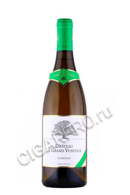 вино chateau le grand vostock chardonnay 0.75л