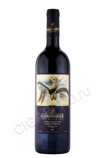 вино chigogidze wines aleksandrouli 0.75л