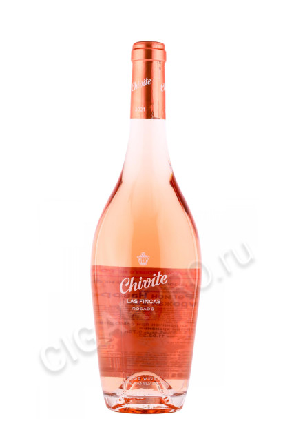 вино chivite las fincas rosado 0.75л