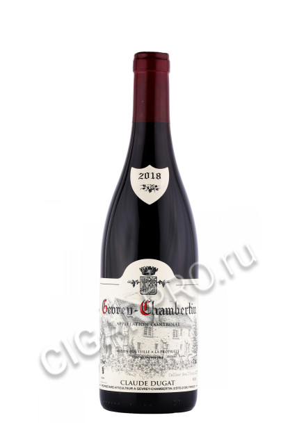 вино claude dugat gevrey chambertin 2018 0.75л