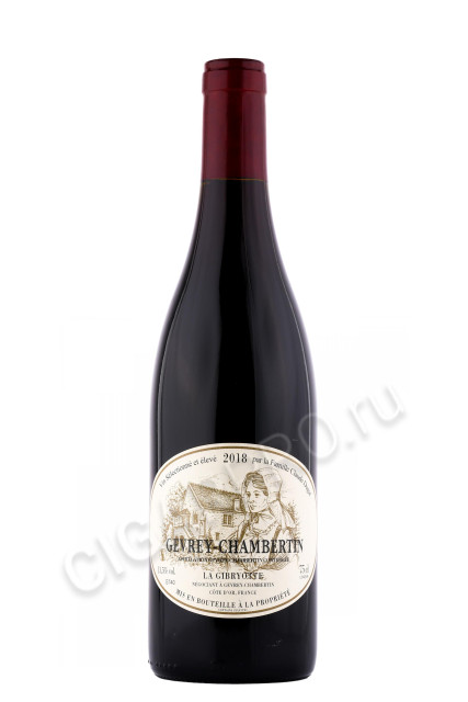 вино claude dugat la gibryotte gevrey chambertin 2018г 0.75л