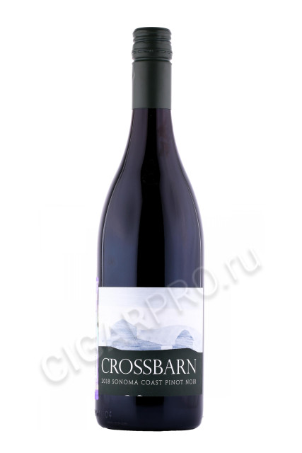 американское вино crossbarn pinot noir 0.75л