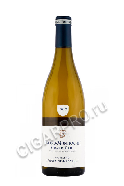 французское вино domaine fontaine-gagnard batard-montrachet grand cru 0.75л