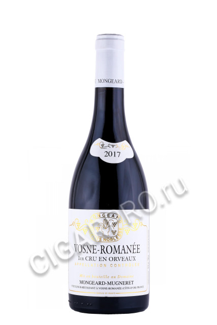 вино domaine mongeard mugneret vosne romanee 1 er cru les orveaux 0.75л