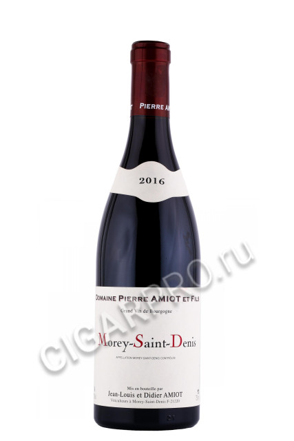 вино domaine pierre amiot et fils morey saint denis 0.75л