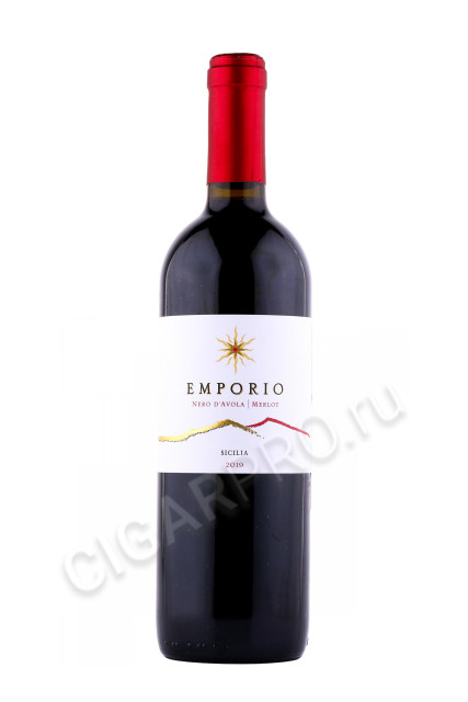 вино emporio nero d avola merlot 0.75л