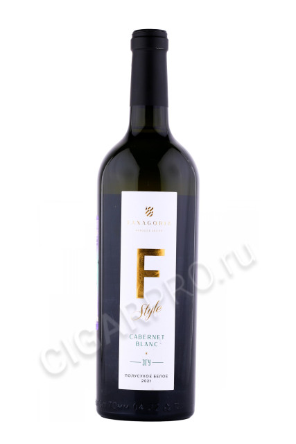 вино fanagoria f style cabernet 0.75л