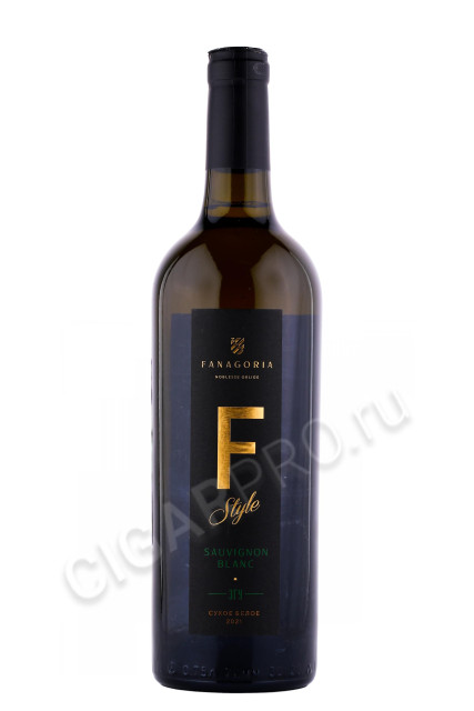 вино fanagoria f style sauvignon 0.75л