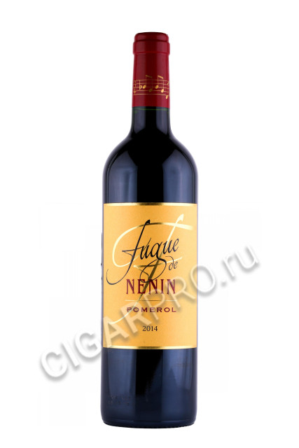 французское вино ugue de nenin pomerol aoc 0.75л