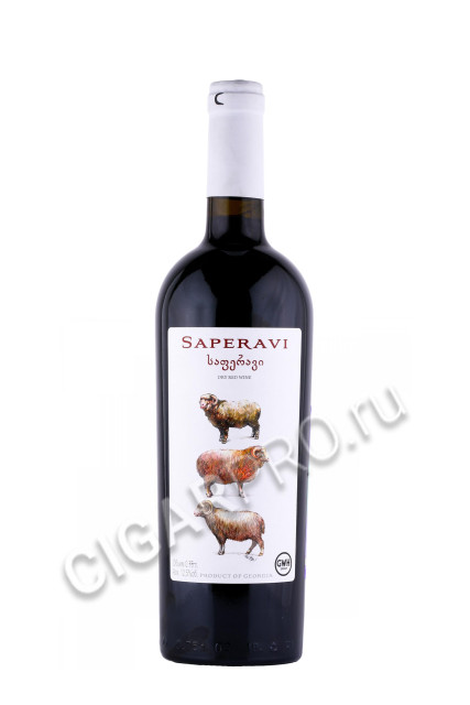 грузинское вино georgian wine saperavi premium gwh 0.75л