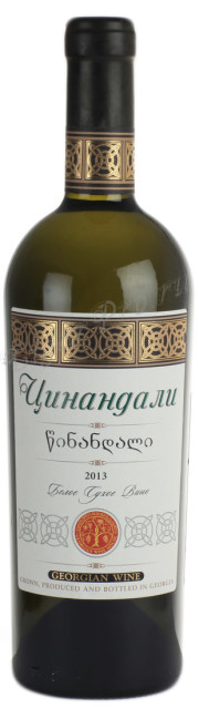 грузинское вино цинандали 2013 вино georgian wine house tsinandali 2013