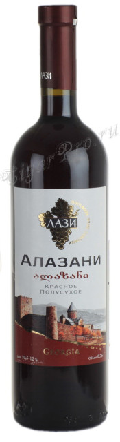alazani lazi red грузинское вино алазани лази красное