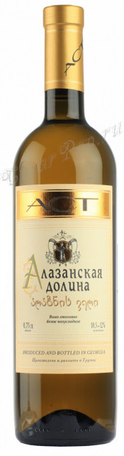 ast alazani valley white грузинское вино аст алазанская долина белое