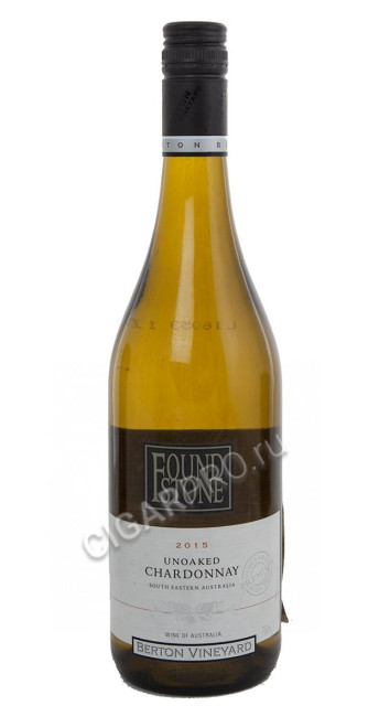 berton vineyards foundstone unoaked chardonnay вино бертон виньярд фаундстоун анокд шардоне купить вино