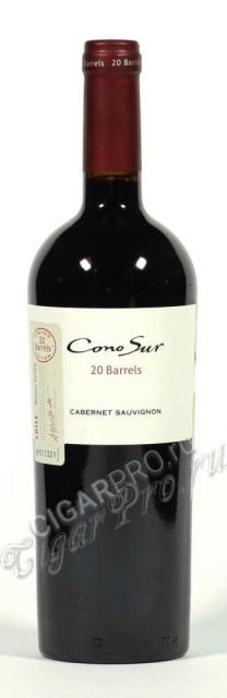 cono sur 20 barrels cabernet sauvignon 2011 чилийское вино коно сур 20 баррелз каберне совиньон 2011