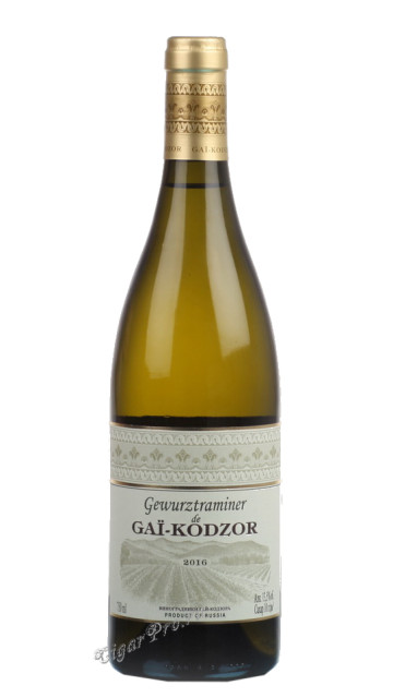 gai-kodzor gewurztraminer российское вино гай кодзор гевюрцтраминер