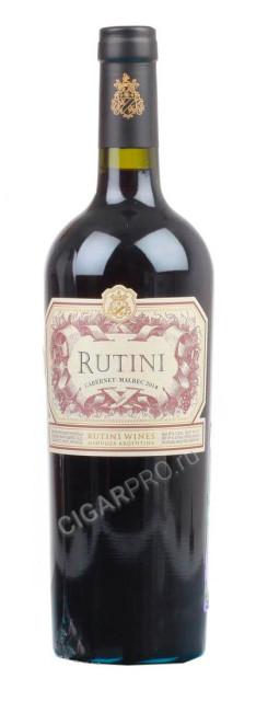 rutini cabernet malbec mendoza вино рутини кабарне мельбек мендоза