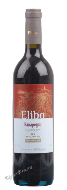 elibo napareuli вино элибо напареули купить цена