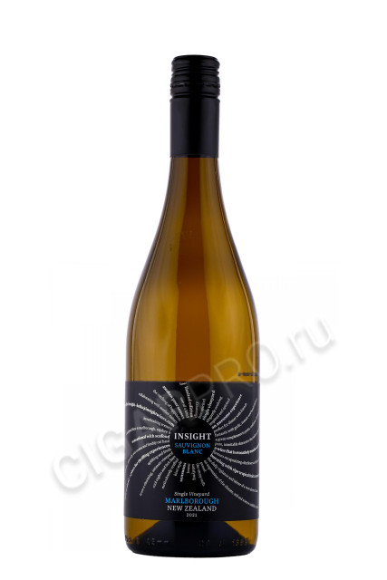 новозеландское вино insight sauvignon blanc marlborough 0.75л