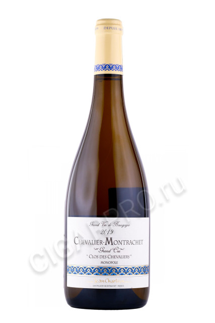 вино jean chartron chevalier montrachet grand cru clos des chevaliers monopole aoc 2019 0.75л