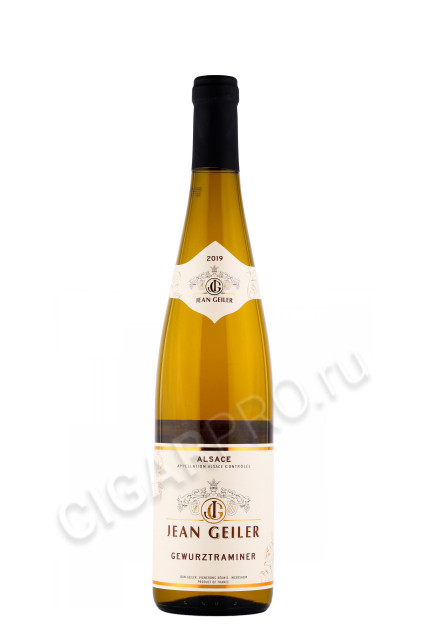 вино jean geiler alsace gewurztraminer 0.75л