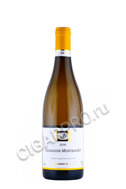 вино jean marc pillot chassagne montrachet 2018 0.75л