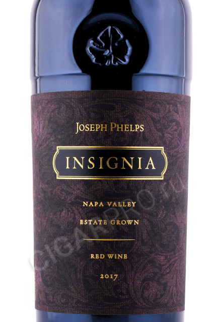 этикетка вино joseph phelps vineyards insignia 0.75л